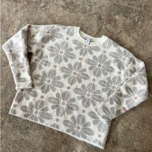 Rachel Zoe Crewneck Floral Sweater, Women's size M